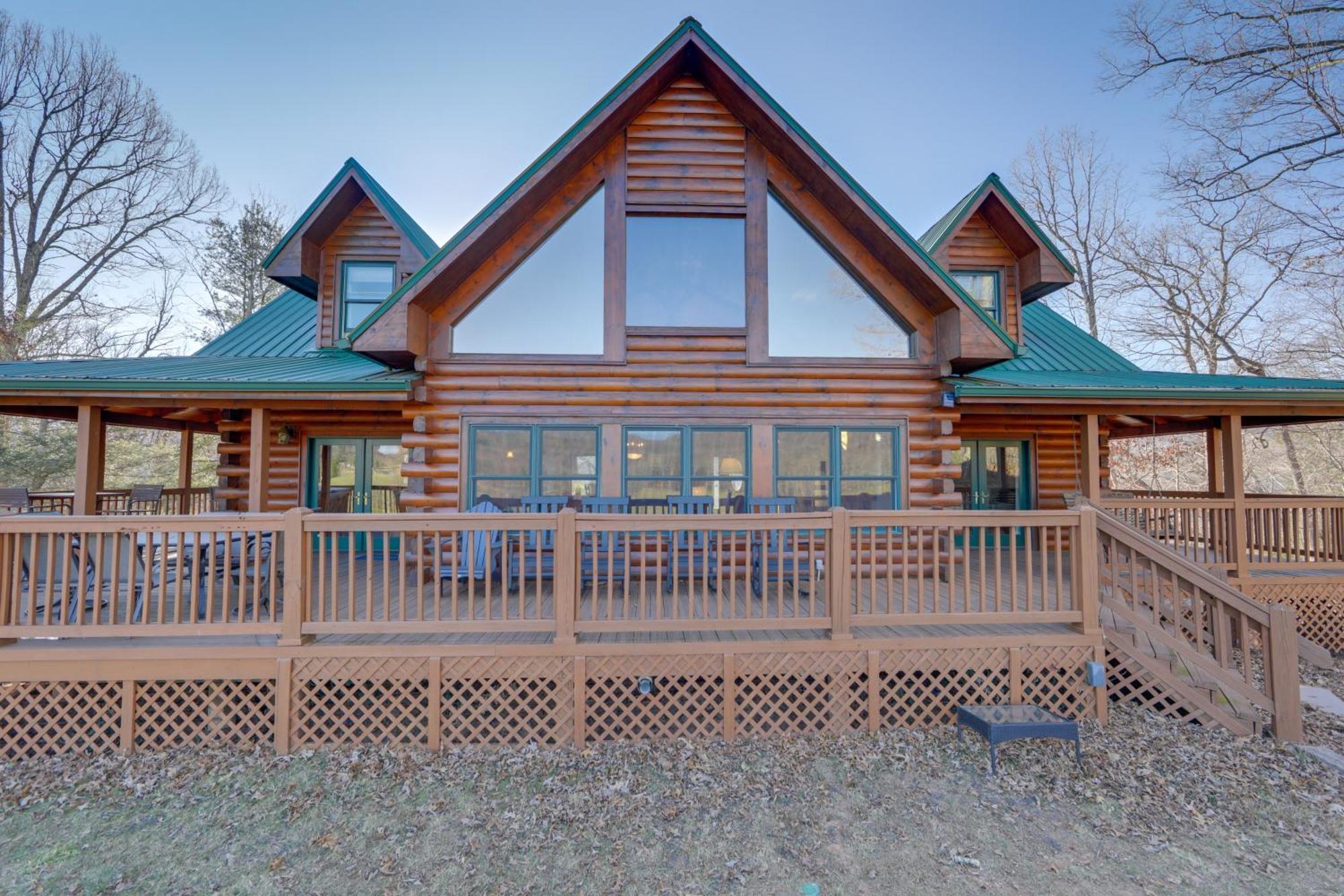 Whits End Smoky Mtn Home With Hot Tub, Views Waynesville Exterior foto